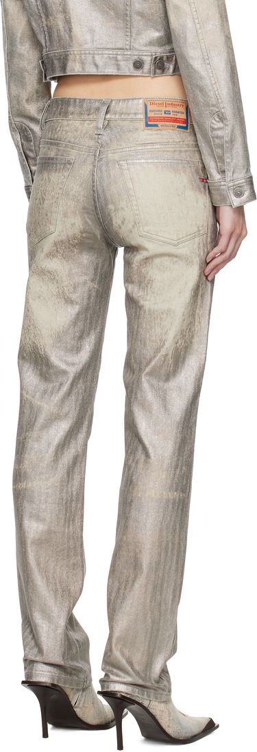Дънки Diesel Metallic Straight Jeans Металик | A14797 0CBCZ, 2