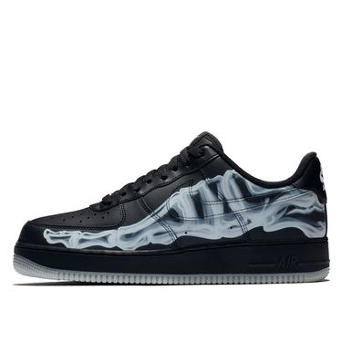 Кецове и обувки Nike Air Force 1 '07 Skeleton QS Черно | BQ7541-001, 1