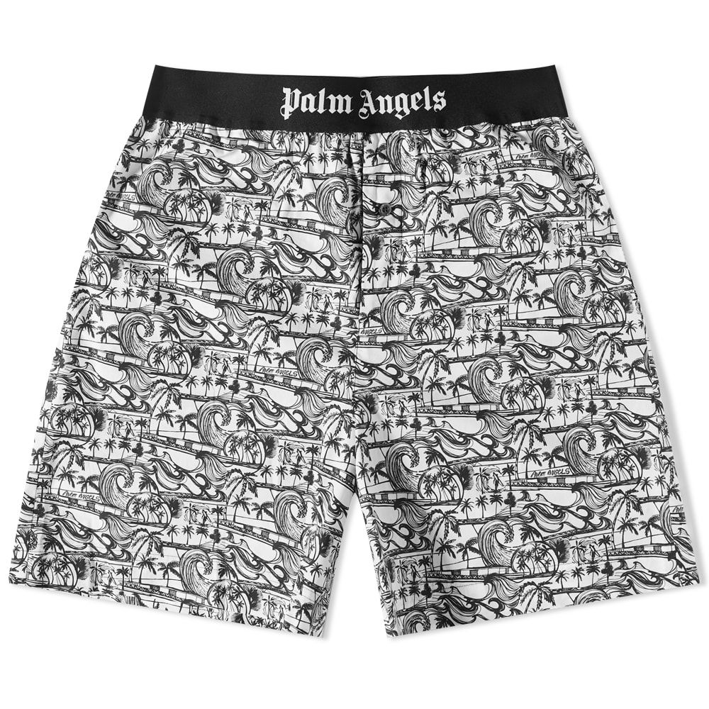 Къси панталони Palm Angels Waves Easy Short Многоцветен | PMCB044S23FAB0040110, 0