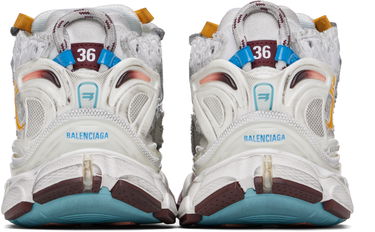 Кецове и обувки Balenciaga Multicolor Runner Sneakers Сиво | 772767 W3RMU, 4