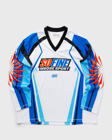 Фланелка Martine Rose MOTORCROSS JERSEY Бяло | 157JT03000-WHT, 0