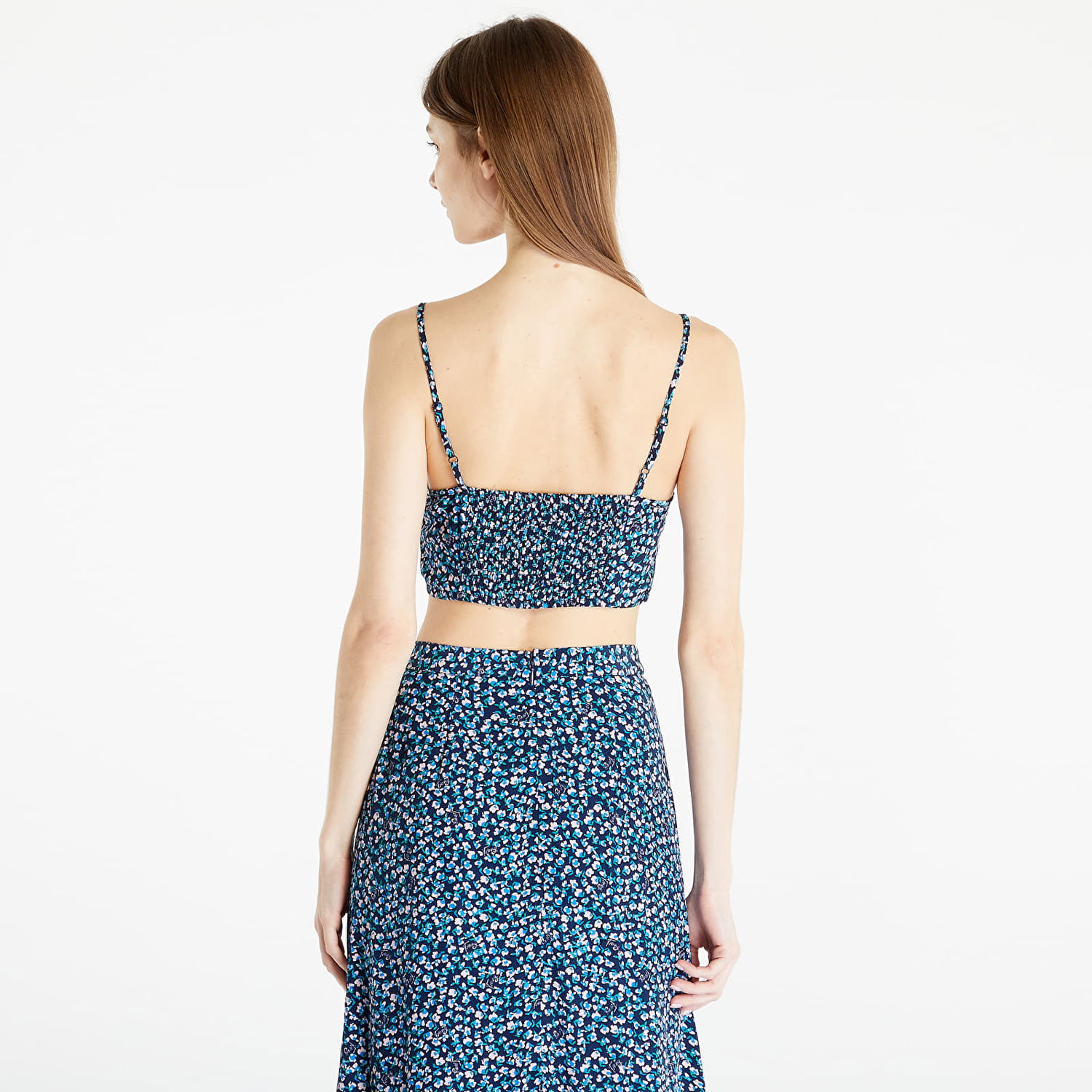 Потник Tommy Hilfiger Ditsy Floral Lace Cami Top Синьо | DW0DW15215 0G1, 1