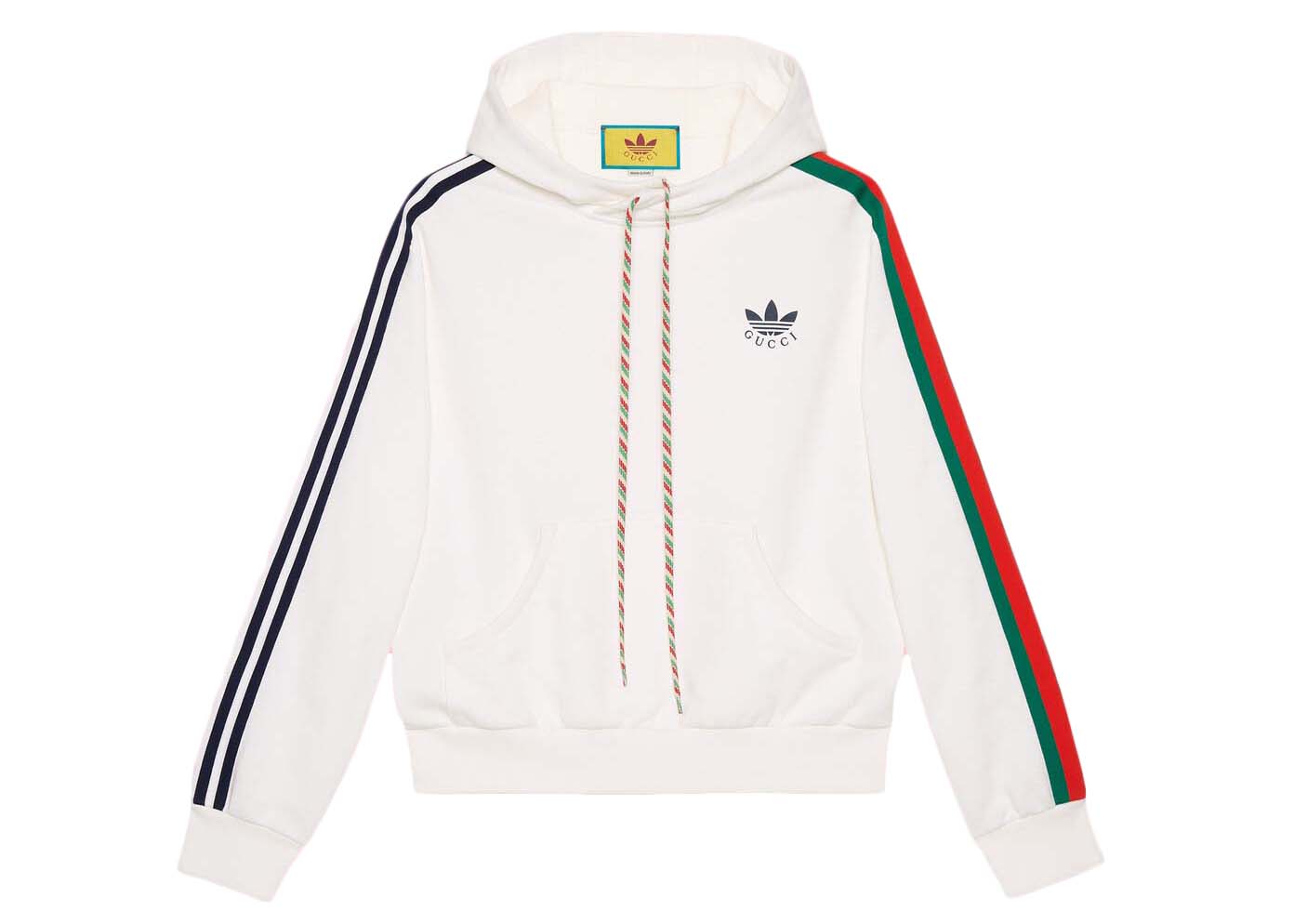 Суитчър Gucci adidas x Cotton Hoodie Бежово | 692107 XJEKP 9275, 0