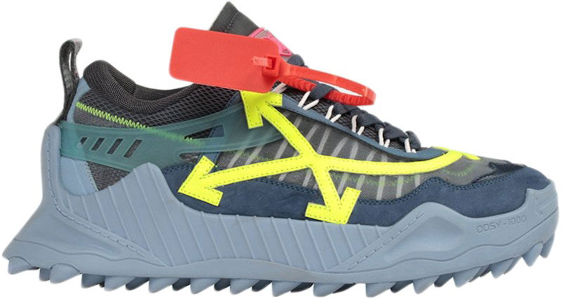 Кецове и обувки Off-White Odsy 1000 Blue Yellow SS20 Синьо | OMIA139S208000423062, 0