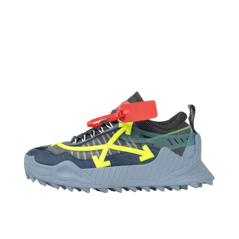 Кецове и обувки Off-White Odsy 1000 Blue Yellow SS20 Синьо | OMIA139S208000423062