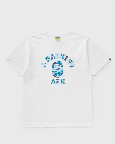 Тениска BAPE ABC CAMO COLLEGE TEE Бяло | 001TEK801005MWH9, 0