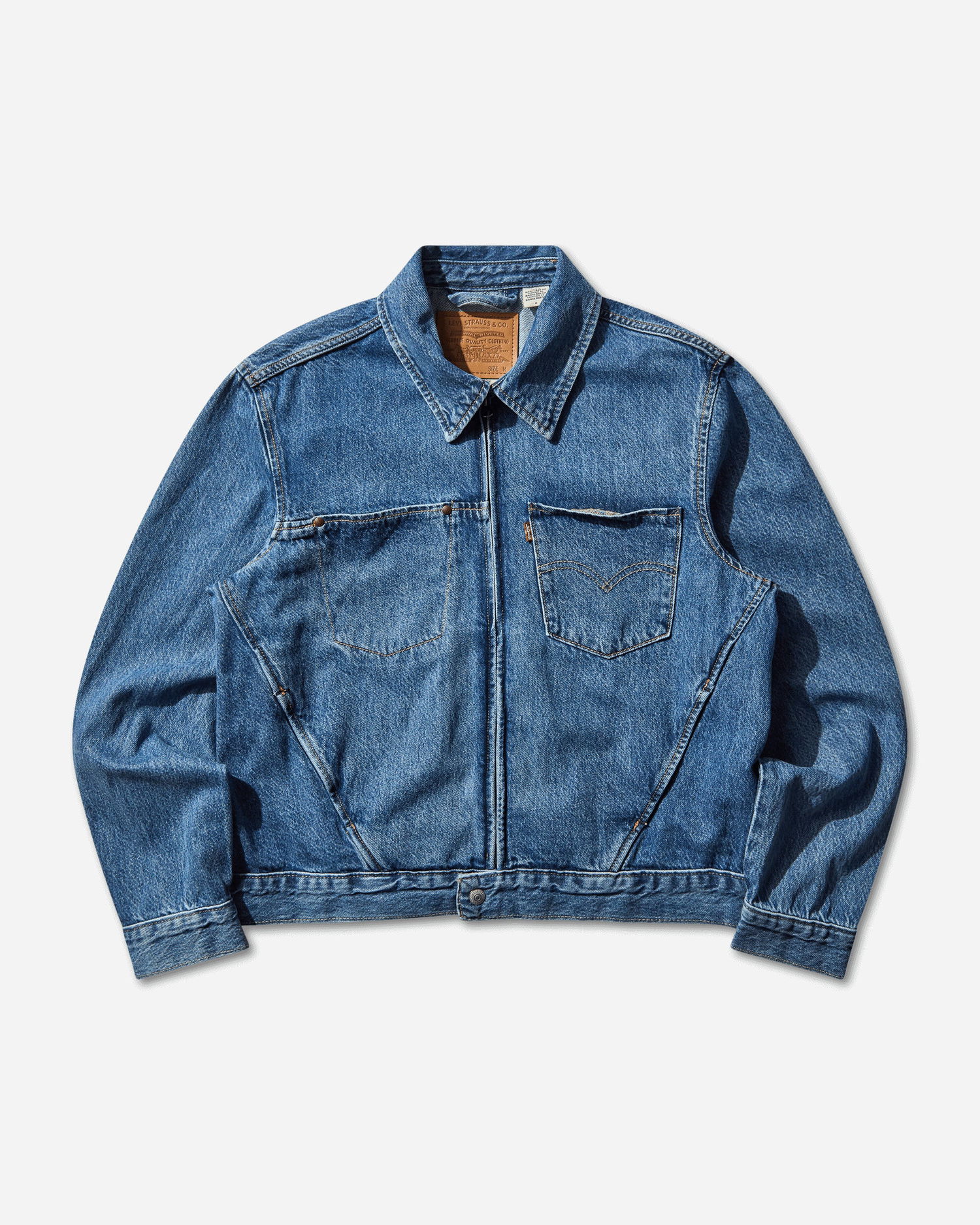Яке Levi's Twist Trucker Jacket Синьо | 003M3 0001, 1