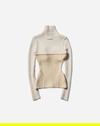 Corset Turtleneck Sweater