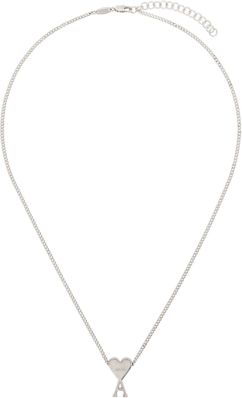 Колие AMI Pendant Necklace With Chain Металик | UJW923.361