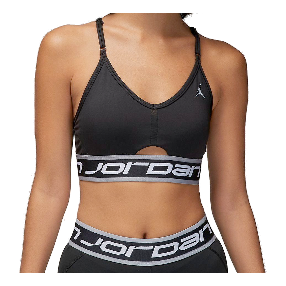 Сутиен Jordan Air Jordan Indy Light Support Sports Bra Черно | FB4096-010, 0