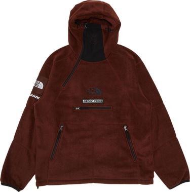Суитчър Supreme x The North Face Steep Tech Fleece Pullover "Brown" Кафяво | FW22J2 BROWN, 0