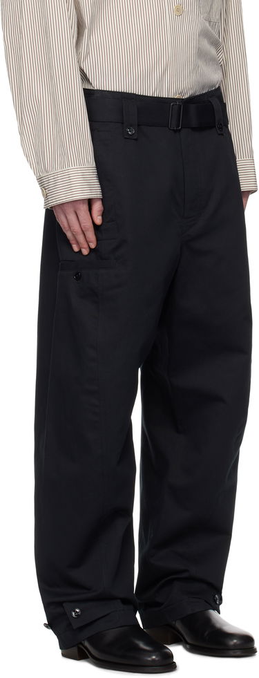 Панталони LEMAIRE Lemaire Twisted Trousers Черно | PA1147 LF1309, 1