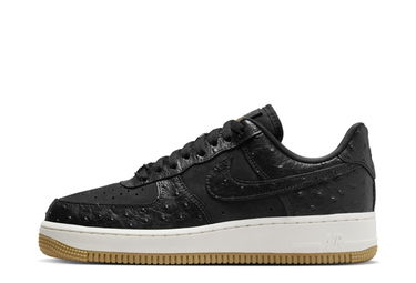 Кецове и обувки Nike Air Force 1 Low '07 "Black Ostrich" W Черно | DZ2708-002, 2