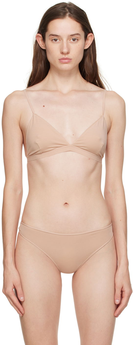 Сутиен Baserange Baserange Mississippi Triangle Bra Бежово | BRMI-BL-PACK2, 0