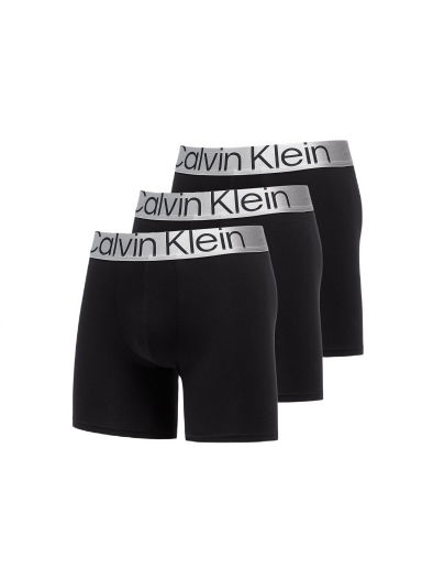 Боксерки CALVIN KLEIN Steel Cotton Boxer Черно | NB3131A 7V1