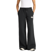 Linear Heritage Wide-Leg Drawstring Sweatpants