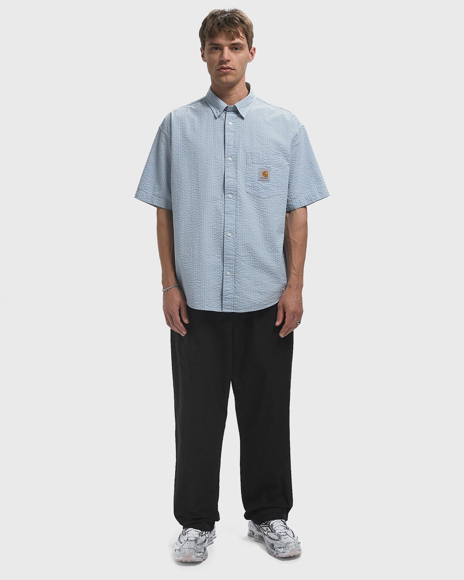 Панталони Carhartt WIP Evan Pleated Cropped Pants Черно | I035563-89.GD, 1