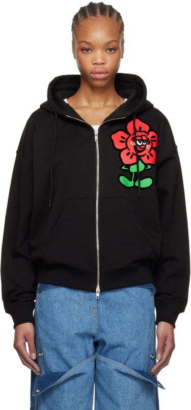 Суитчър KENZO Kenzo Paris VERDY Edition Oversized Zip-Up Hoodie Черно | FF52SW1864MF, 0