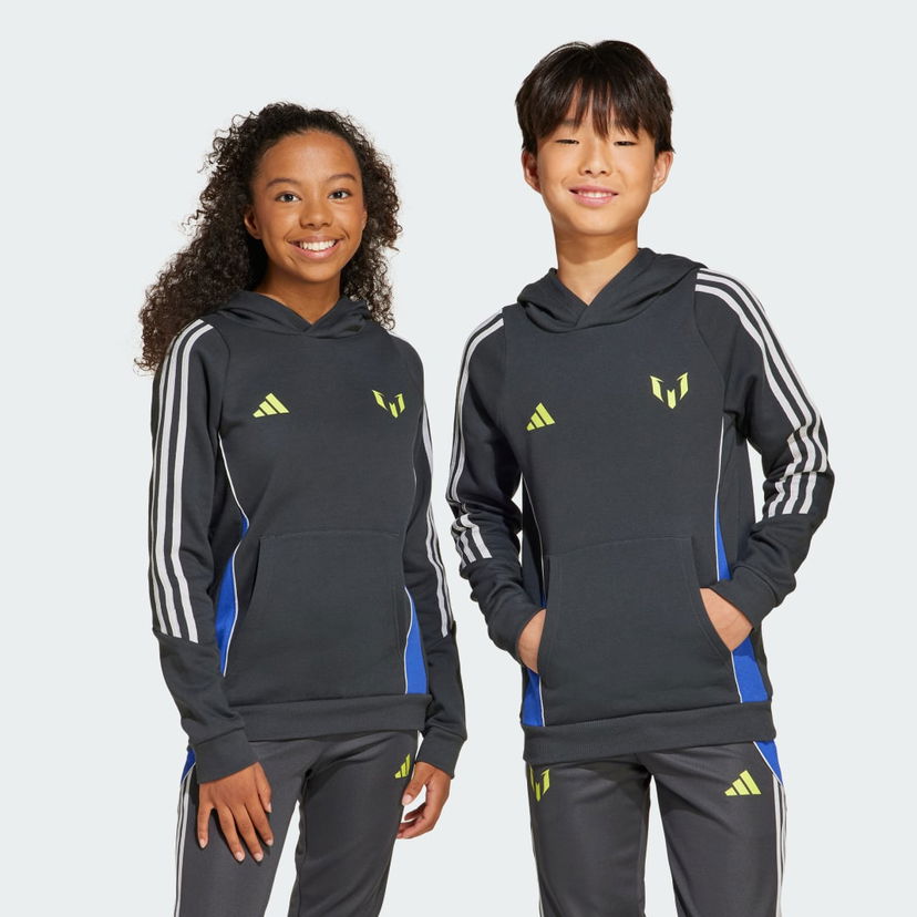 Суитчър adidas Performance Messi Kids' Hoodie Черно | JI5058