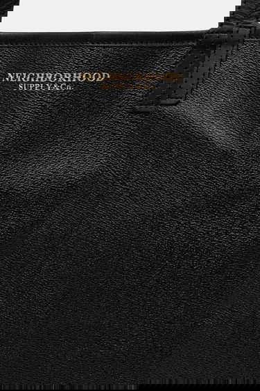 Голяма пазарска чанта Neighborhood NEIGHBORHOOD Coated Tote Bag Черно | 251TQNH.CG01, 3