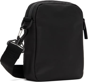 Чанта през рамо BOSS Faux-Leather Reporter Bag Черно | 50516893, 2