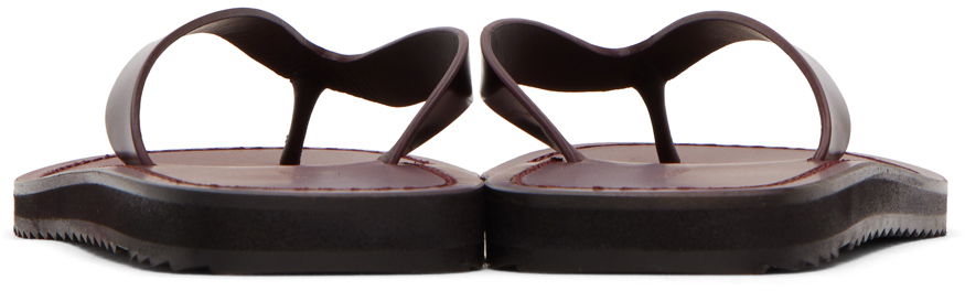 Облекло The Row The Row City Sandals Бургунди | F1388-L60, 1
