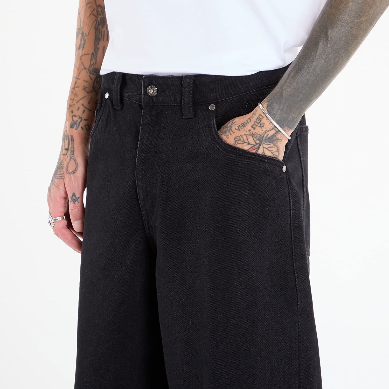 Дънки Dime Dime Baggy Denim Pants Черно | DIMEFA2514BLK, 1