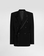 Dolce & Gabbana Double-Breasted Wool Gabardine Jacket