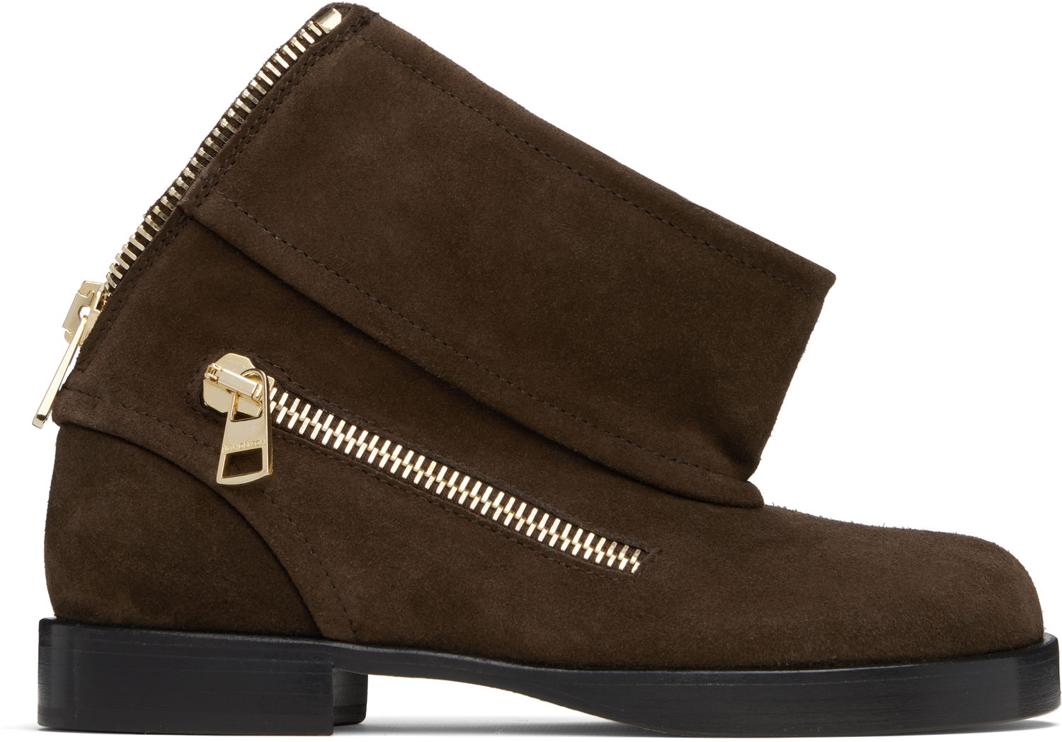 Облекло JW Anderson JW Anderson Suede Biker Boots Кафяво | BT0102-LA0240, 0