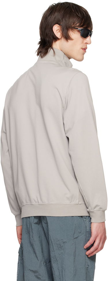 Пуловер Stone Island Stone Island Stretch Zip-Up Jacket Сиво | K1S15 6100012 S00F3, 2