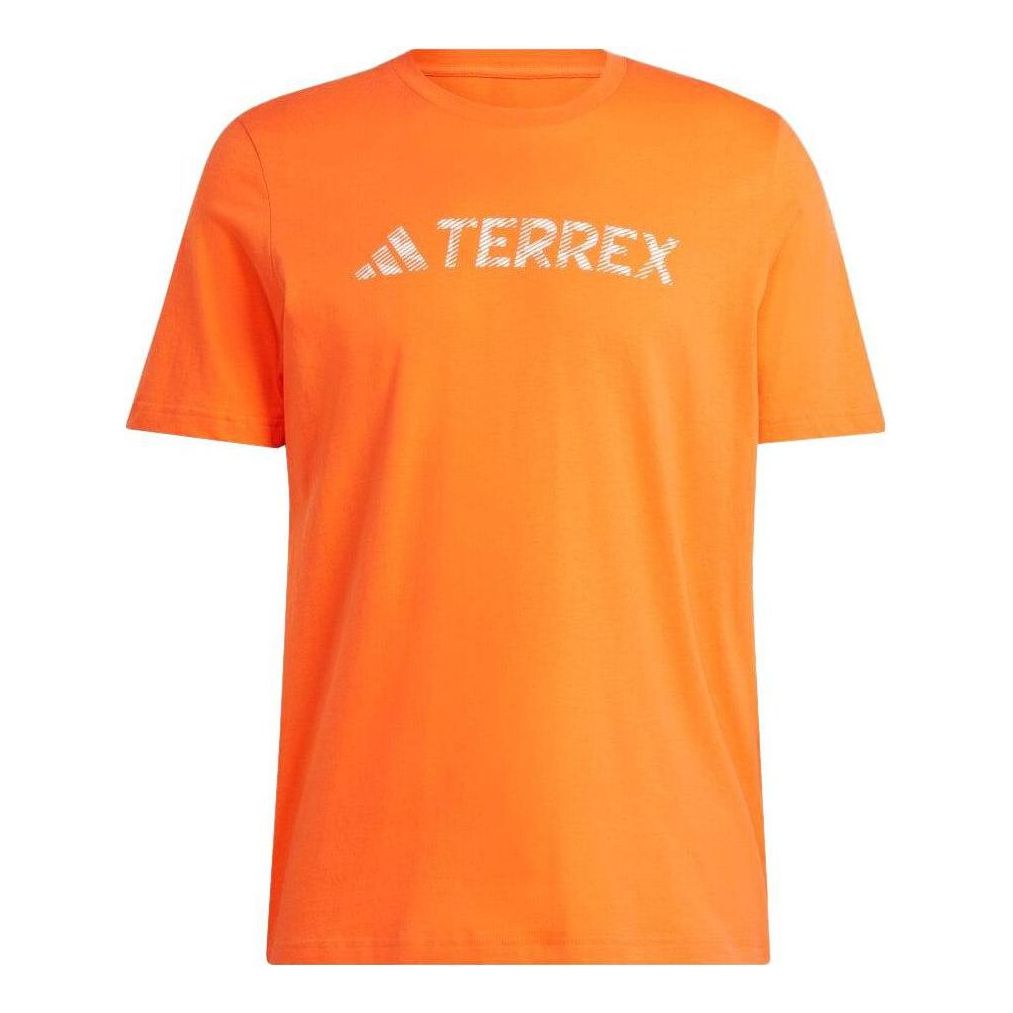 Тениска adidas Originals Terrex Classic Logo Men's T-Shirt Оранжево
 | HY1694, 0