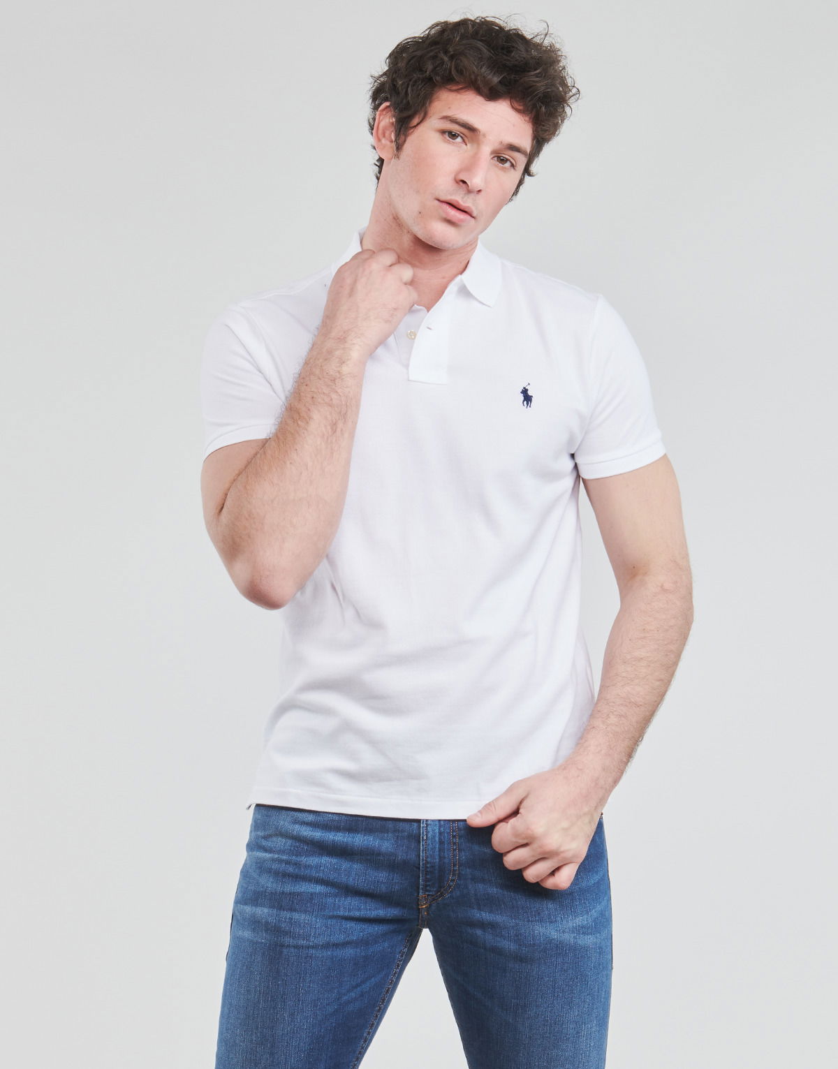 Поло тениска Polo by Ralph Lauren Polo Tee Бяло | 710666998002-NOS, 1