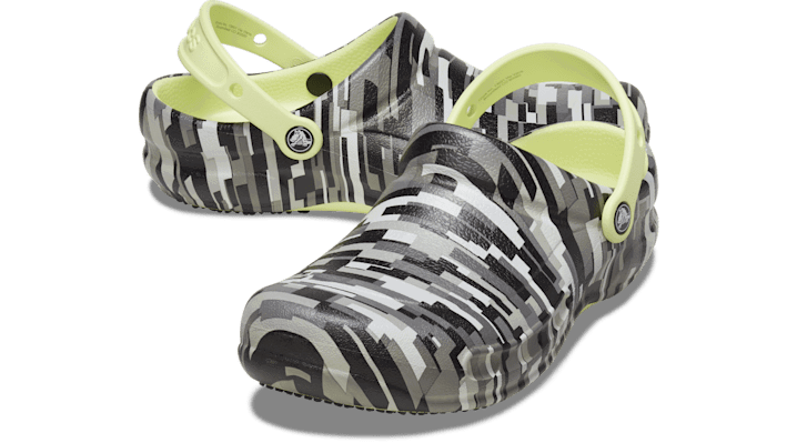 Кецове и обувки Crocs Bistro Graphic Work Clogs Черно | 204044-068, 1