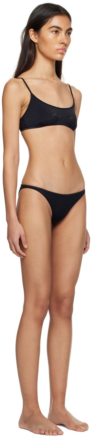 Бански Blumarine Rhinestone Bikini Черно | P322D012A, 1