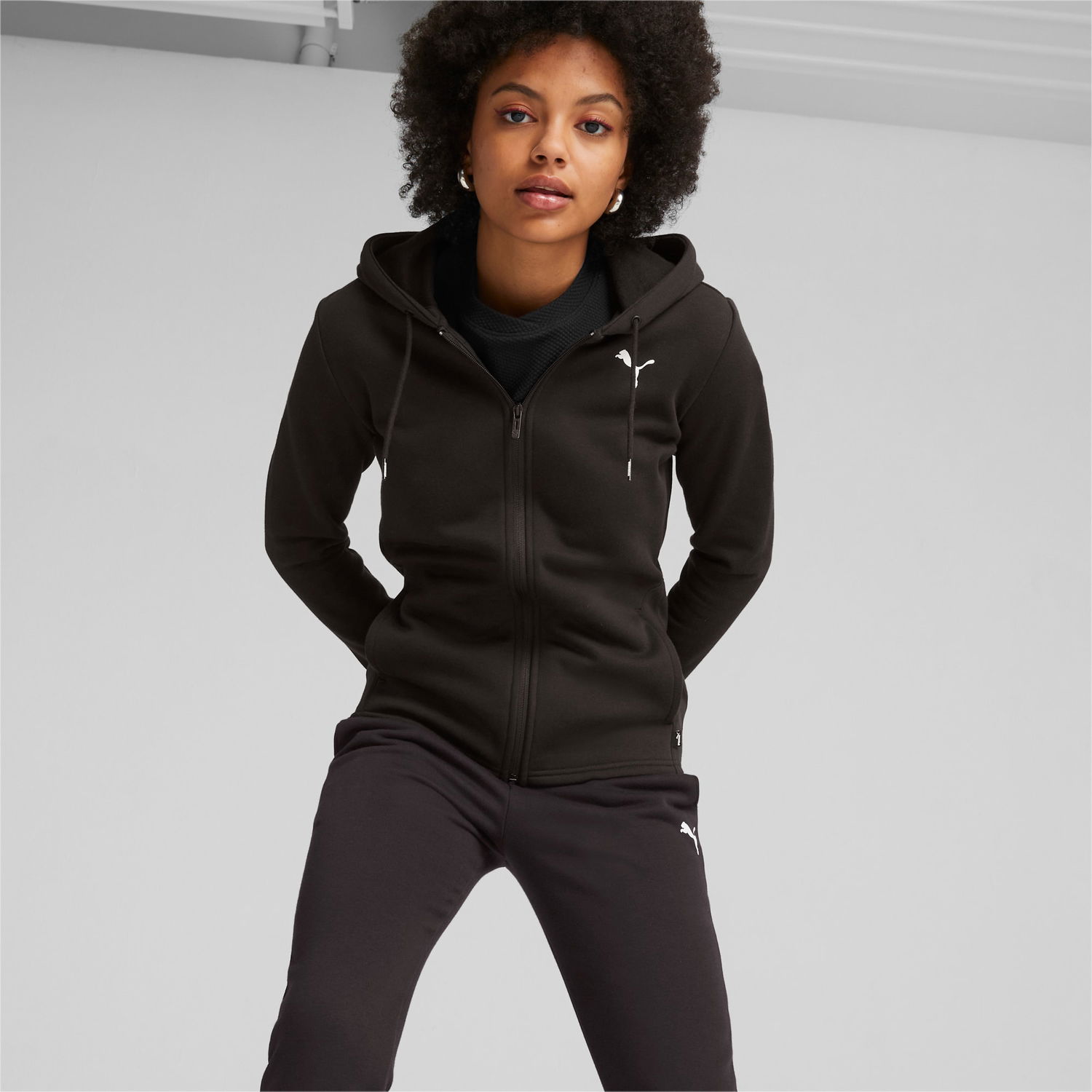 Суитчър Puma Classics FL Trainingsanzug Черно | 622637_01, 0