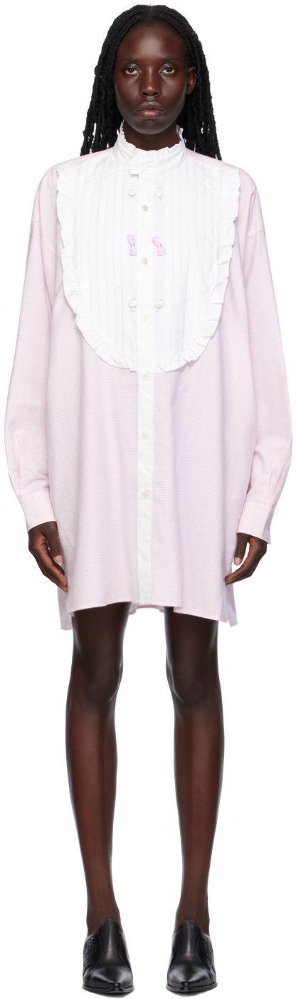 Pокля Acne Studios Ruffle Mini Dress Розово | BB0502-, 0