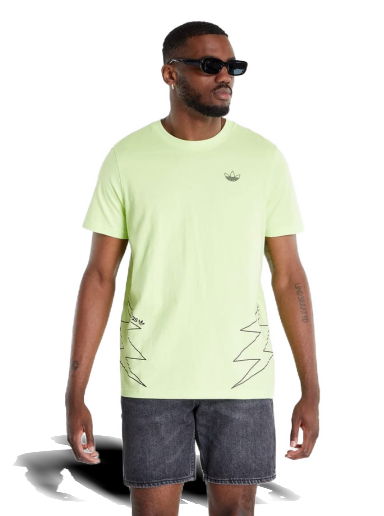 Тениска adidas Originals Lightning Tee Зелено | HE4718