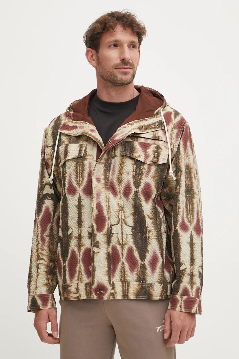 Яке Puma PALAIS ARTISAN Patterned Hooded Utility Jacket Многоцветен | 629390