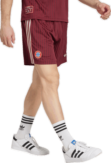 Къси панталони adidas Performance FC Bayern Terrace Icons Shorts Бургунди | JF0598, 4