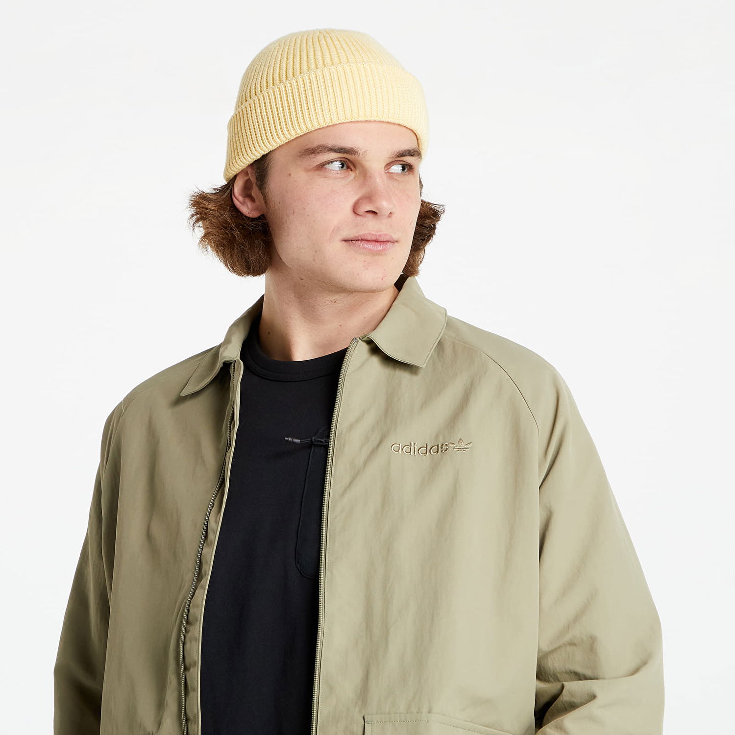 Яке adidas Originals Trefoil A33 C Jacket Зелено | HI5263, 1