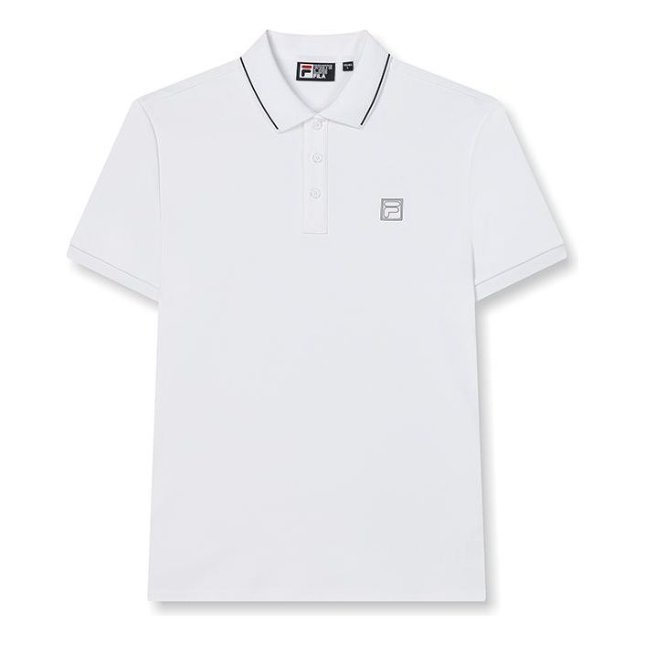 Поло тениска FILA Heritage Collection Polo Shirt Бяло | F11M428119FWT