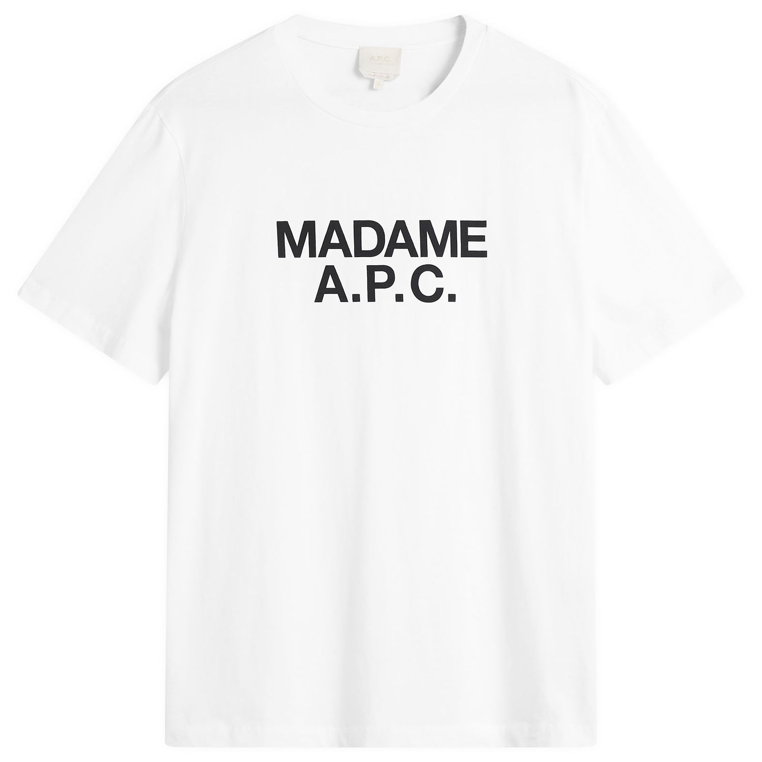 Тениска A.P.C. Madame A.P.C. T-Shirt Бяло | COGYK-M26462-AAB, 0