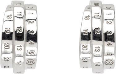 Обеци Maison Margiela MM6 Maison Margiela Numeric Cuff Earrings Металик | SM6VG0097 P6627, 0