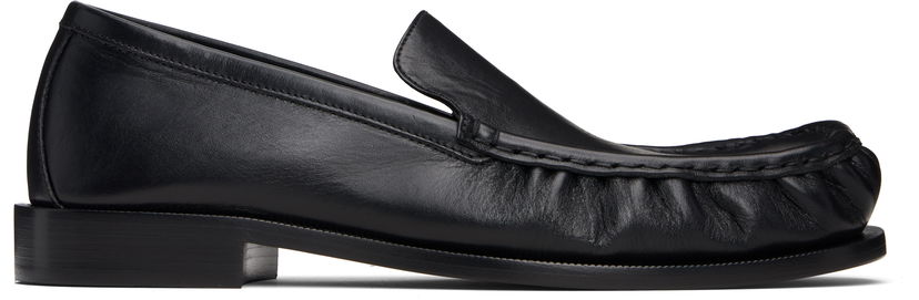 Кецове и обувки Dries Van Noten Dries Van Noten Leather Loafers Черно | 252-021723-195