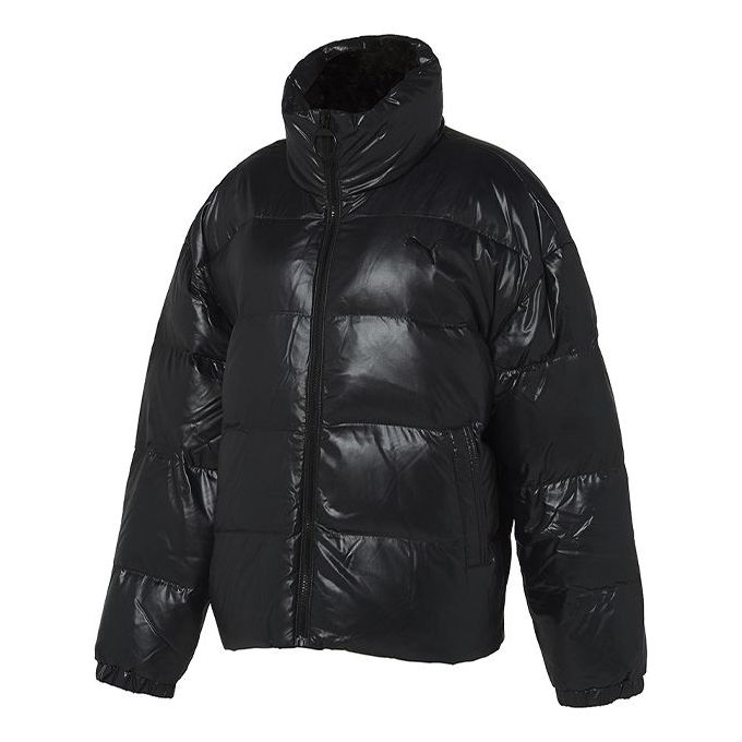 Пухо яке Puma Short Glossy Down Jacket Черно | 928655-01