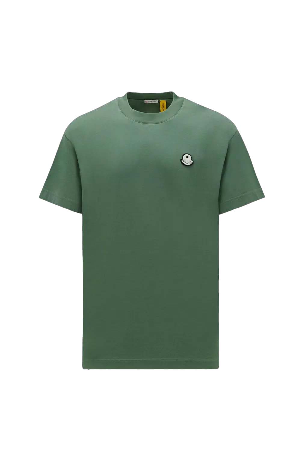 Тениска Moncler Palm Angels x Logo Patch T-Shirt Зелено | I209L8C00003M3568855 & PMAA099T24JER0015500, 0