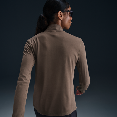 Пуловер Nike Nike Trail Dri-FIT Midlayer 1/4 Zip Кафяво | HJ2248-233, 3