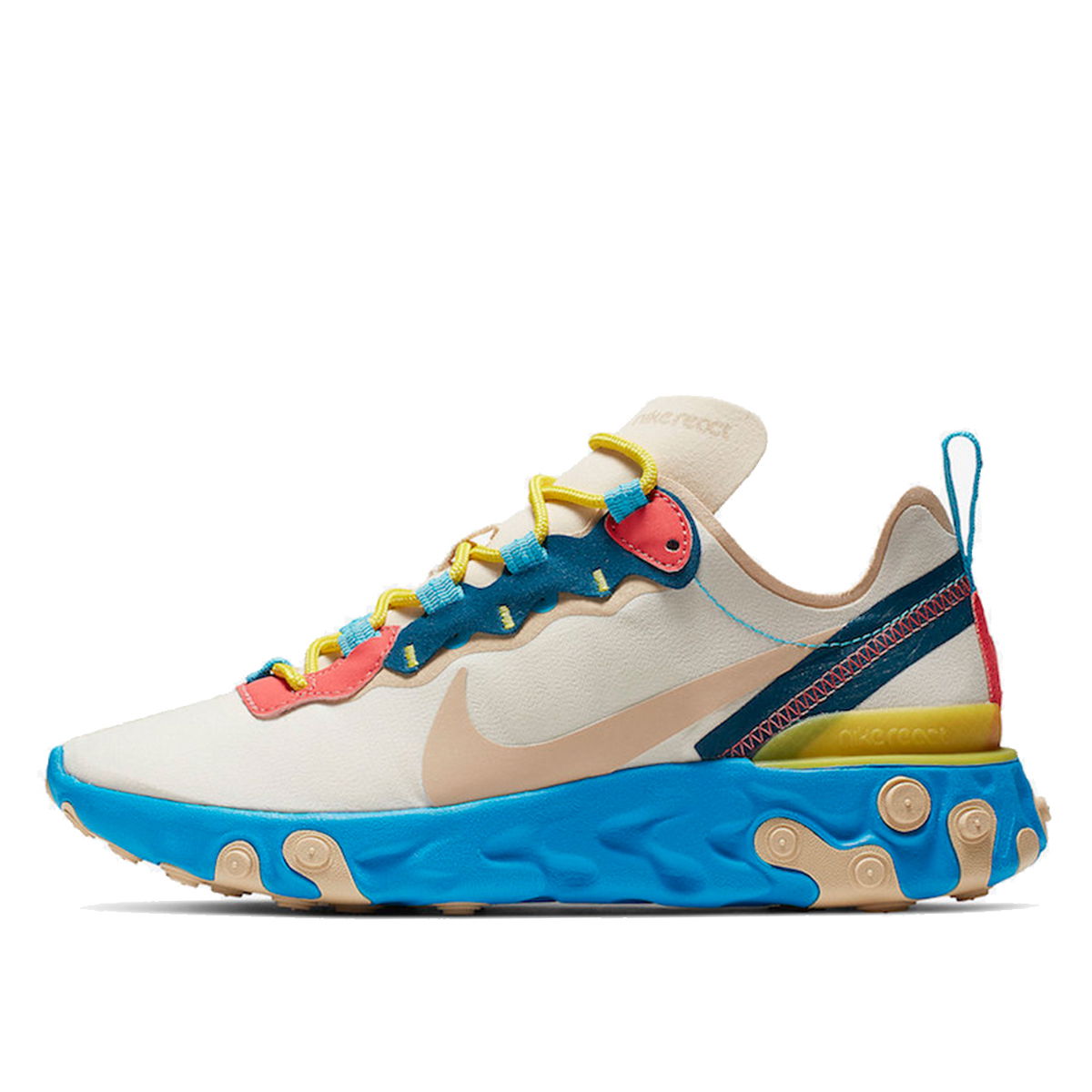 Кецове и обувки Nike React Element 55 "Cream Blue" W Бежово | BQ2728-201, 1