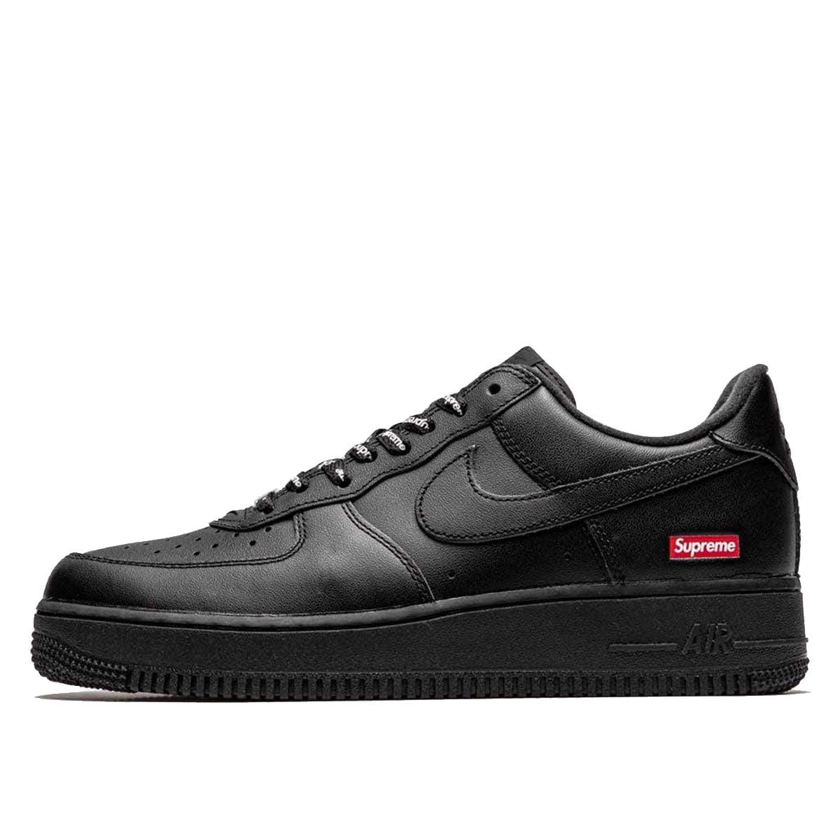 Кецове и обувки Nike Supreme x Air Force 1 Low "Box Logo - Black" Черно | CU9225 001, 1