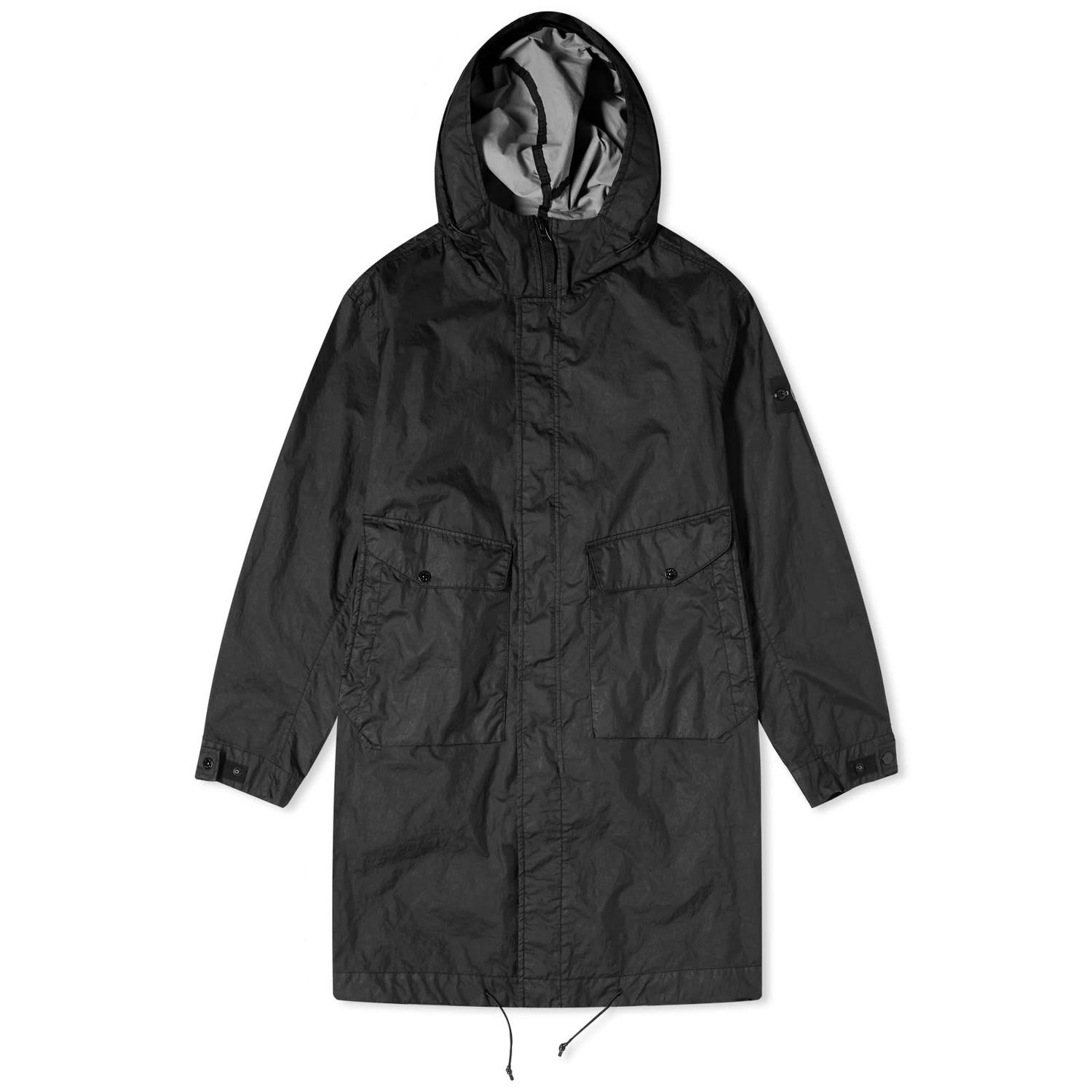 Парка Stone Island Membrana 3L TC Fishtail Parka Черно | 801570723-V0029, 0